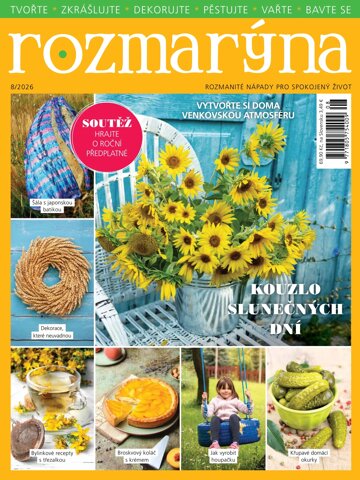Obálka e-magazínu Rozmarýna 8/2026
