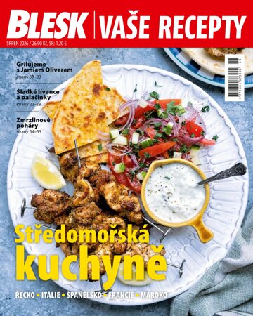 Obálka e-magazínu BLESK VAŠE RECEPTY 8/2026