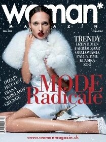 Obálka e-magazínu Woman magazín ZIMA 2013