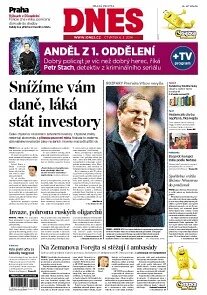 Obálka e-magazínu MF Dnes 6.3.2014
