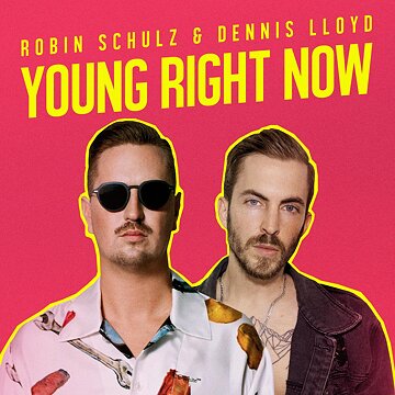 Obálka uvítací melodie Young Right Now