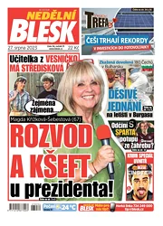 Nedělní Blesk 27.8.2023