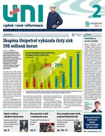 Obálka e-magazínu UNI noviny č. 2/2015