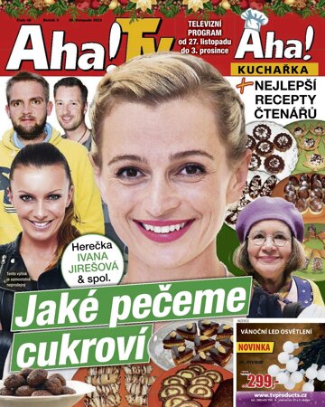 Obálka e-magazínu AHA! Tv - 26.11.2015