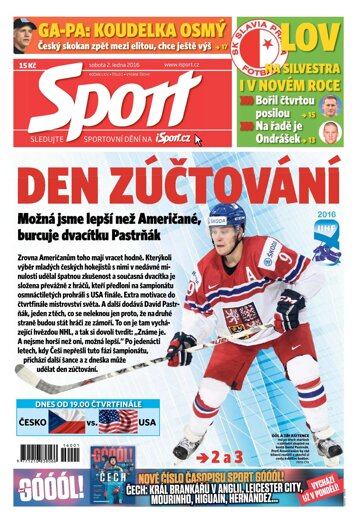Obálka e-magazínu Sport 2.1.2016