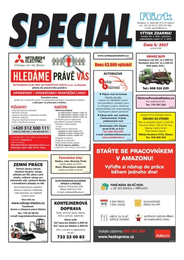 Obálka e-magazínu Special 5/2017