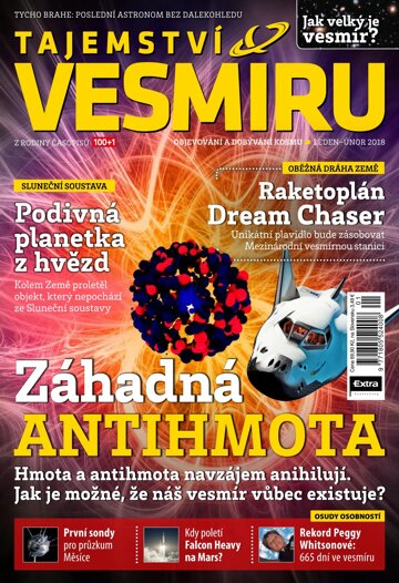 Obálka e-magazínu Tajemství Vesmíru 1-2/2018