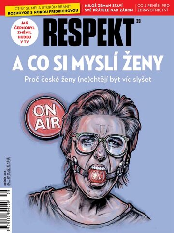 Obálka e-magazínu Respekt 39/2019