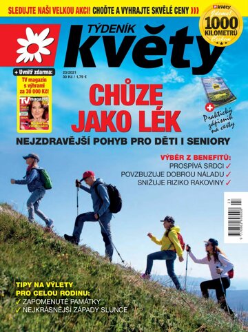 Obálka e-magazínu Týdeník Květy 23/2021