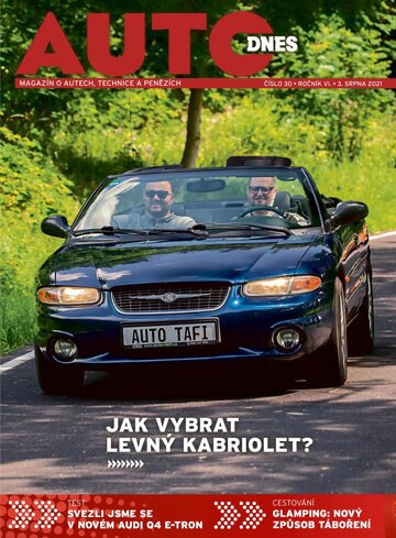 Obálka e-magazínu Auto DNES 3.8.2021