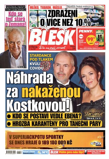 Obálka e-magazínu Blesk 27.10.2021