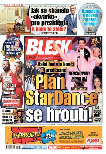 Obálka e-magazínu Blesk 2.12.2021