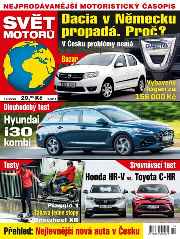 Obálka e-magazínu Svět motorů 19/2022