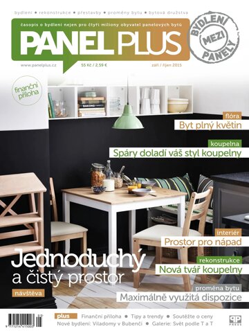 Obálka e-magazínu Bydlení mezi Panely PANEL PLUS 5/2015