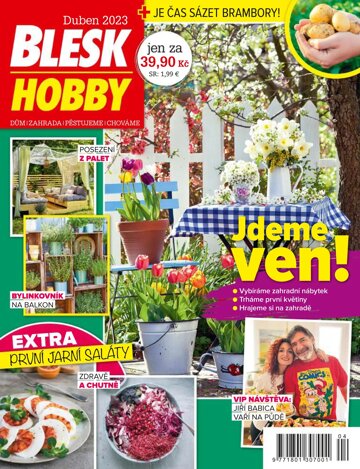 Obálka e-magazínu Blesk Hobby 4/2023