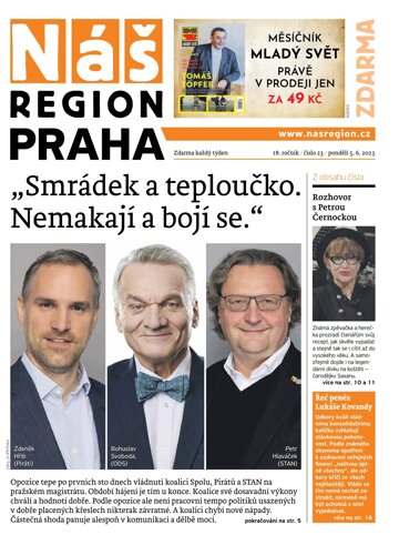 Obálka e-magazínu Náš Region - Praha 23/2023