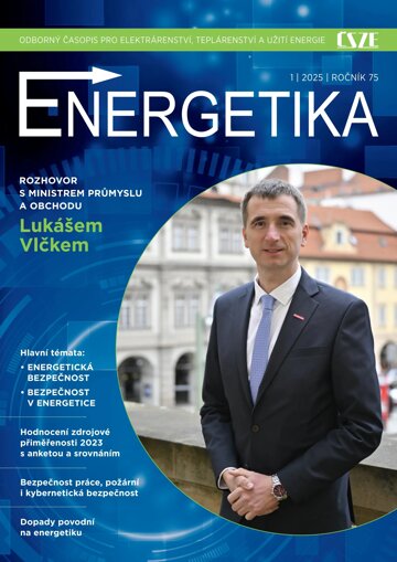 Obálka e-magazínu Energetika 1/2025