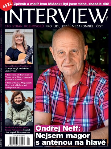 Obálka e-magazínu INTERVIEW