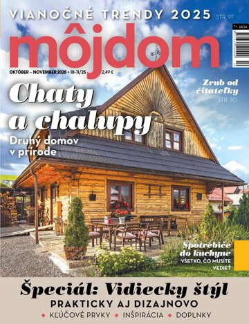 Obálka e-magazínu Môj dom 11.10.2025