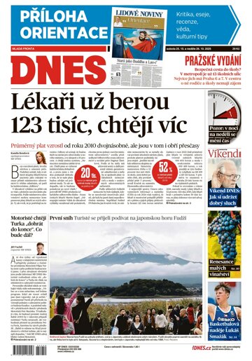 Obálka e-magazínu MF Dnes 25.10.2025