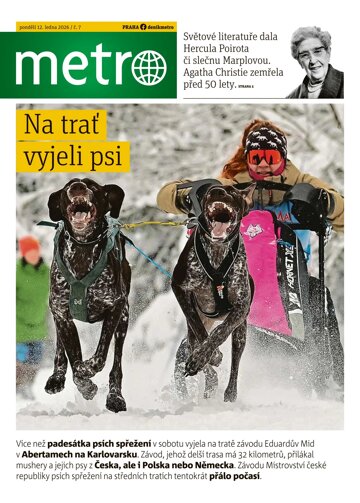 Obálka e-magazínu deník METRO 12.1.2026