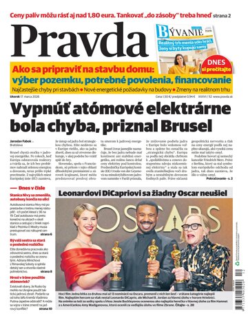 Obálka e-magazínu Pravda 17. 3. 2026