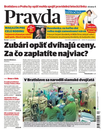 Obálka e-magazínu Pravda 11. 6. 2026
