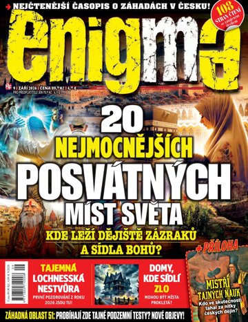 Obálka e-magazínu Enigma 9/2026