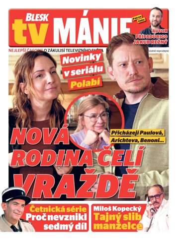 Obálka e-magazínu Blesk Tv manie 8.8.2026