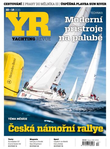 Obálka e-magazínu Yachting Revue 10-12/2015