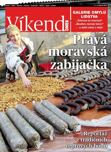 Obálka e-magazínu Víkend DNES Magazín - 5.3.2016