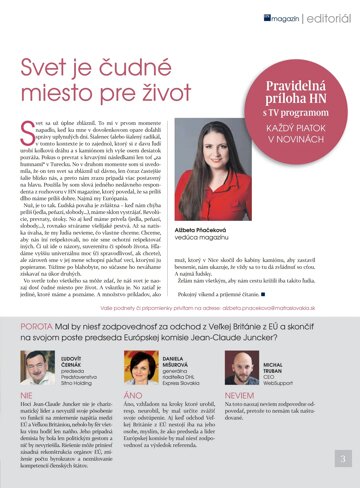 Obálka e-magazínu Prílohy HN magazín č. 29