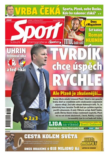 Obálka e-magazínu Sport 3.3.2017