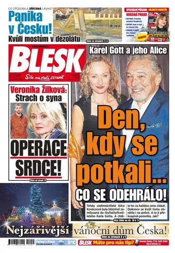 Obálka e-magazínu Blesk 5.12.2017