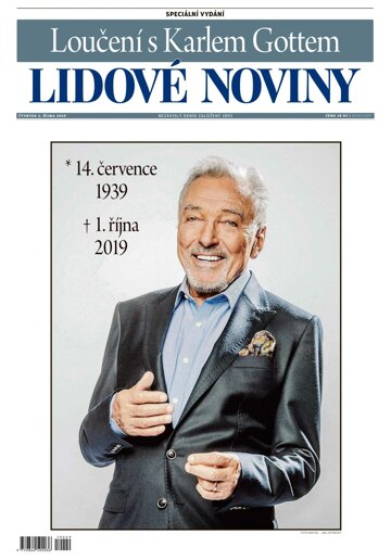 Obálka e-magazínu Lidové noviny 3.10.2019