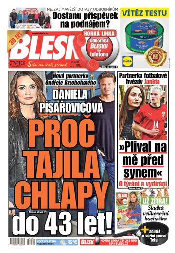 Obálka e-magazínu Blesk 7.4.2022