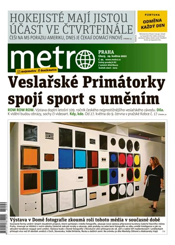 Obálka e-magazínu deník METRO 24.5.2022