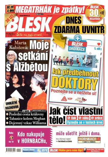 Obálka e-magazínu Blesk 12.9.2022