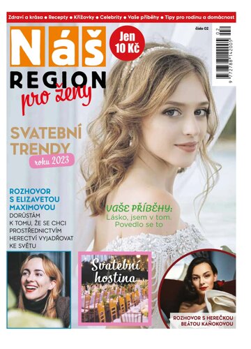 Obálka e-magazínu Náš Region pro ženy 2/2023