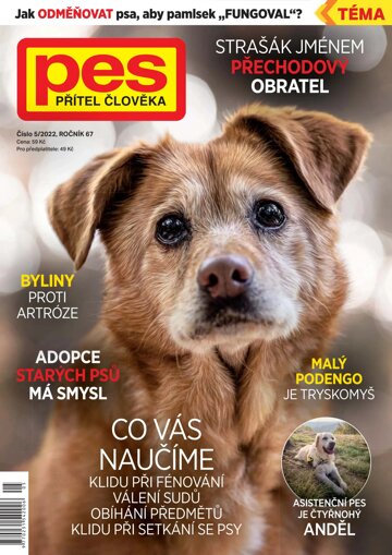 Obálka e-magazínu Pes přítel člověka 5/2022