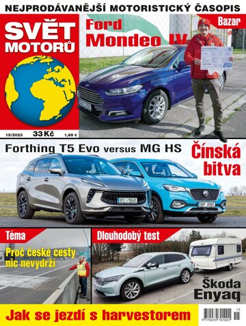 Obálka e-magazínu Svět motorů 15/2023