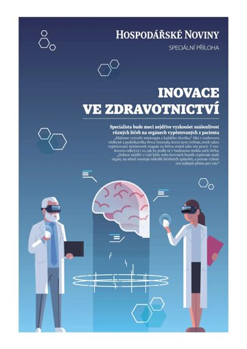 Obálka e-magazínu Hospodářské noviny 081 - 26.4.2023 Inovace ve zdravotnictví