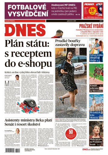 Obálka e-magazínu MF Dnes 28.6.2024