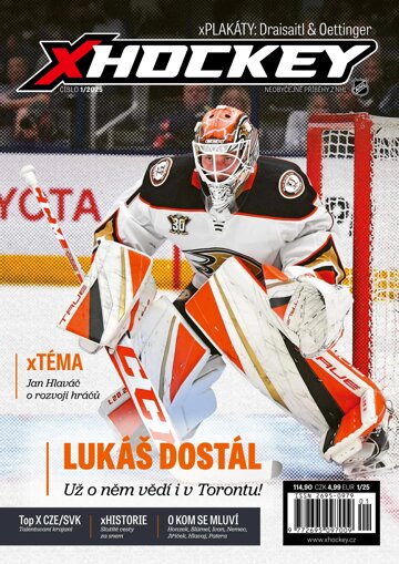 Obálka e-magazínu xHockey 1/2025