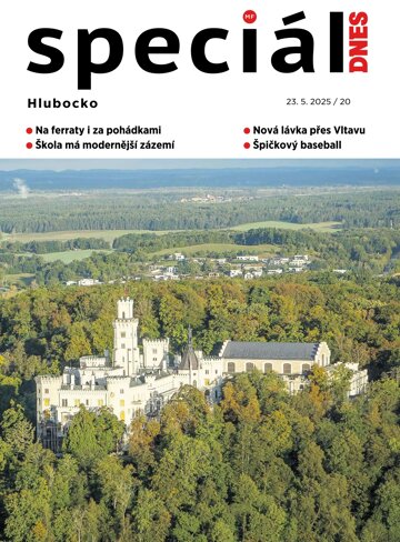 Obálka e-magazínu Magazín DNES SPECIÁL Jižní Čechy - 23.5.2025