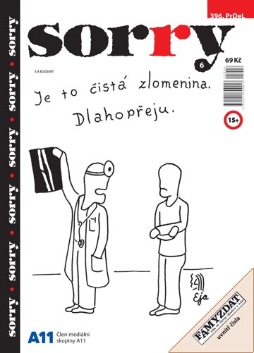 Obálka e-magazínu Sorry 6/2025