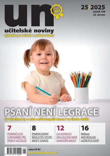 Obálka e-magazínu Učitelské noviny 25/2025