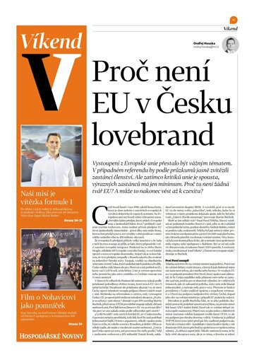 Obálka e-magazínu Hospodářské noviny - příloha Víkend 173 - 5.9.2025 Víkend