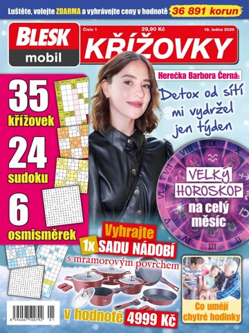 Obálka e-magazínu BleskMobil křížovky 1/2026