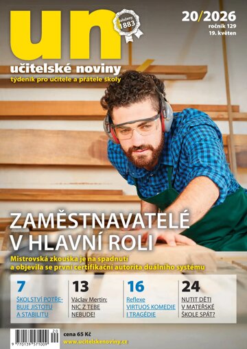 Obálka e-magazínu Učitelské noviny 20/2026
